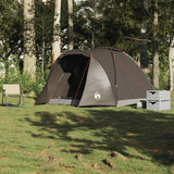 Fishing Tent 2-Person Brown Waterproof