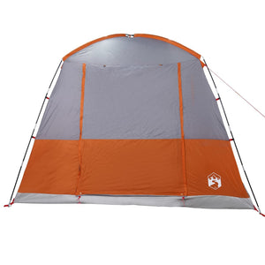 Car Tent 4-Person Grey and Orange Waterproof