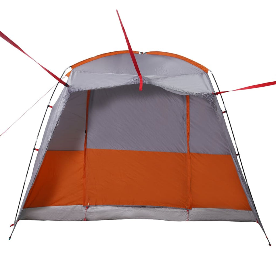 Car Tent 4-Person Grey and Orange Waterproof