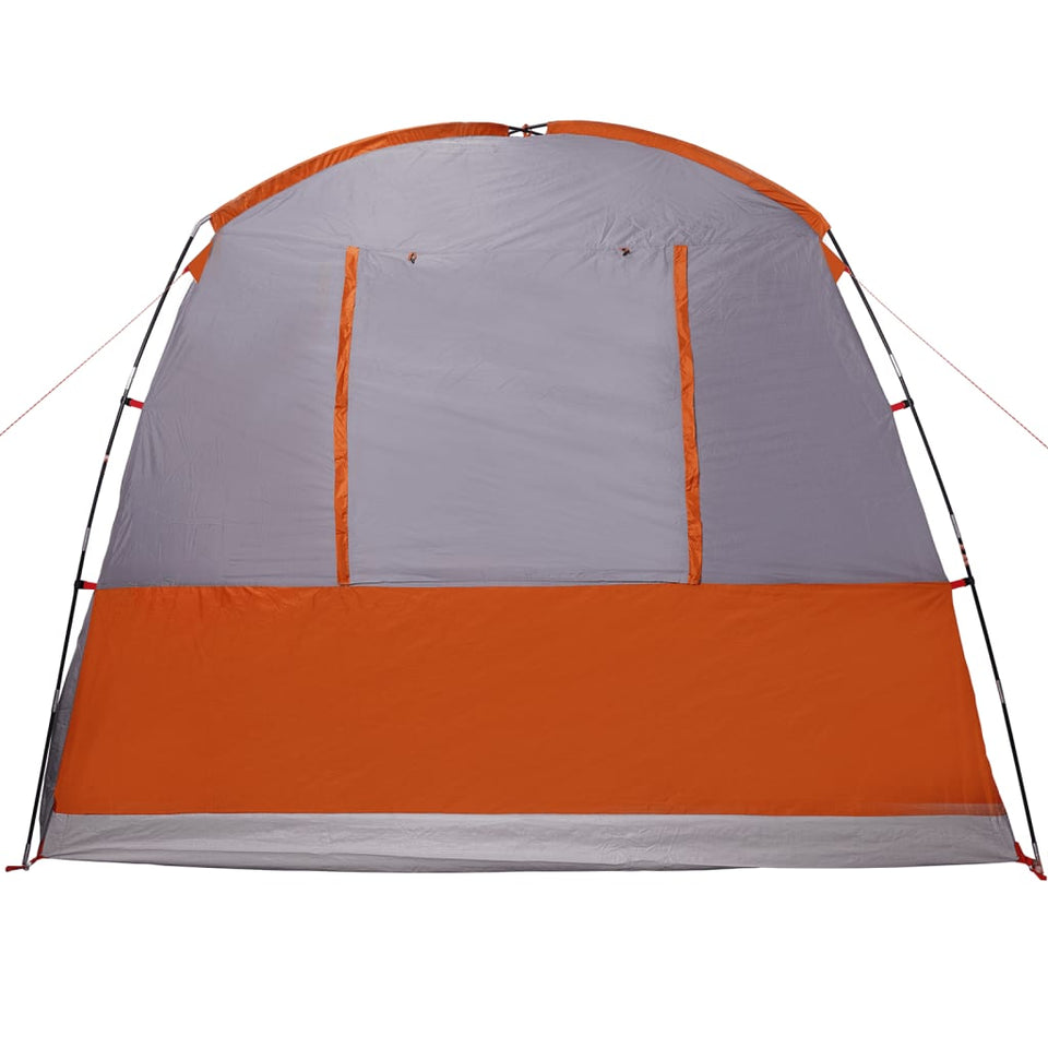 Car Tent 4-Person Grey and Orange Waterproof