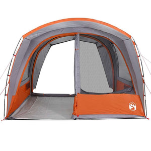 Car Tent 4-Person Grey and Orange Waterproof