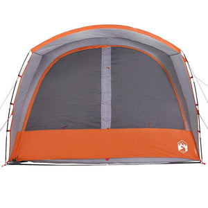 Car Tent 4-Person Grey and Orange Waterproof