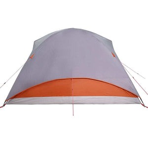 Car Tent 4-Person Grey and Orange Waterproof