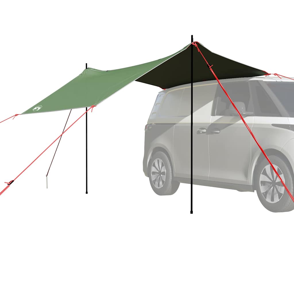 Car Tent Green Waterproof