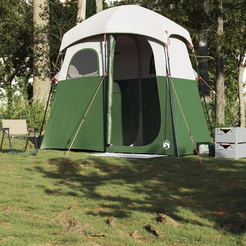 Shower Tent 2-Person Green Waterproof