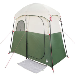 Shower Tent 2-Person Green Waterproof