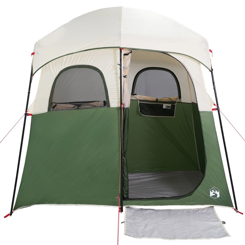 Shower Tent 2-Person Green Waterproof