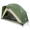 Camping Tent 1-Person Green Waterproof