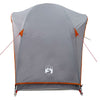 Camping Tent 1-Person Grey and Orange Waterproof