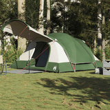 Family Tent Tunnel 8-Person Green Waterproof