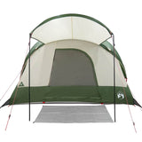 Family Tent Tunnel 8-Person Green Waterproof