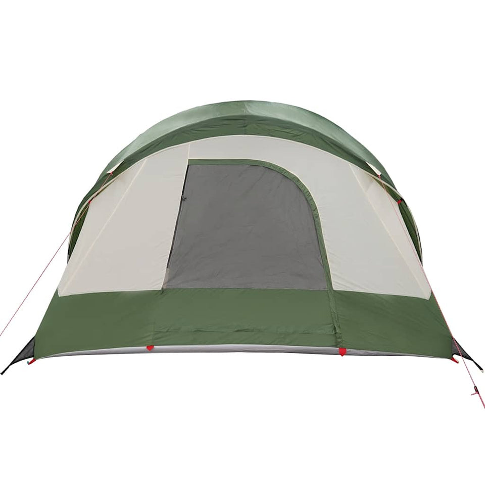 Family Tent Tunnel 8-Person Green Waterproof