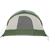 Family Tent Tunnel 8-Person Green Waterproof