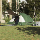 Family Tent Tunnel 8-Person Green Waterproof