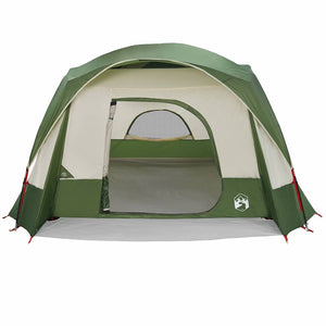 Family Tent Cabin 6-Person Green Waterproof