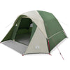 Camping Tent Cabin 4-Person Green Waterproof