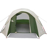 Family Tent Cabin 6-Person Green Waterproof