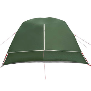 Family Tent Cabin 6-Person Green Waterproof