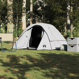 Family Tent Cabin 6-Person White Blackout Fabric Waterproof