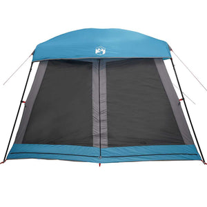 Family Tent Cabin 6-Person Blue Waterproof