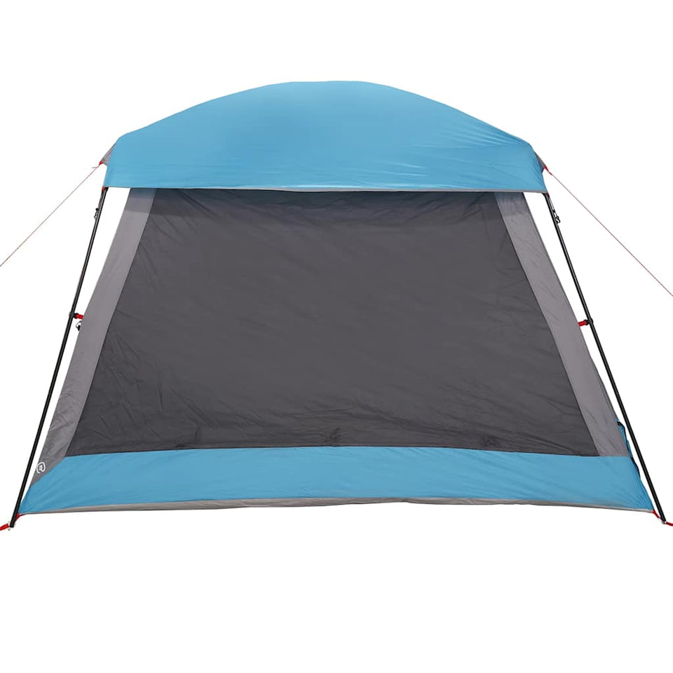 Family Tent Cabin 6-Person Blue Waterproof