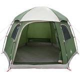 Family Tent Igloo 6-Person Green Waterproof