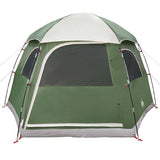 Family Tent Igloo 6-Person Green Waterproof