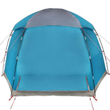 Family Tent Igloo 6-Person Blue Waterproof