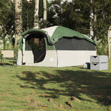 Family Tent Tunnel 6-Person Green Waterproof