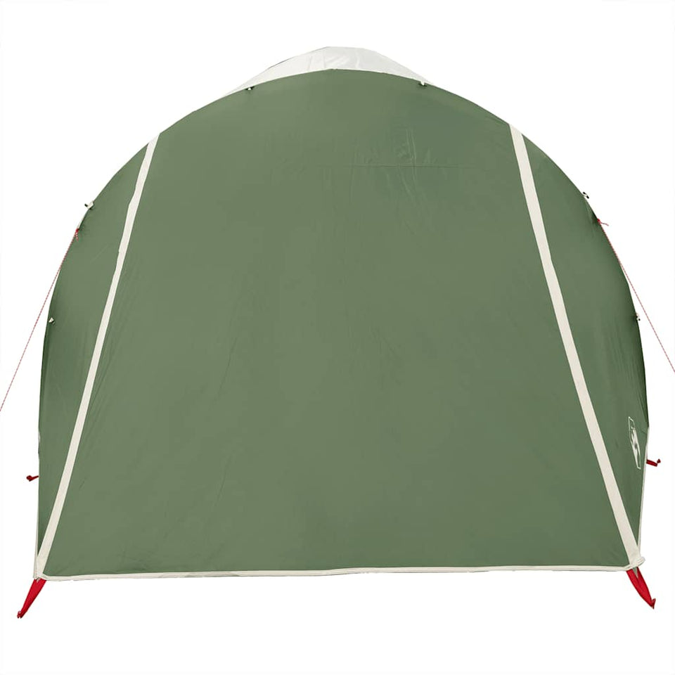 Family Tent Tunnel 6-Person Green Waterproof