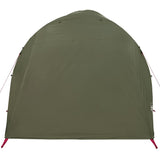 Family Tent Tunnel 6-Person Olive Green Waterproof