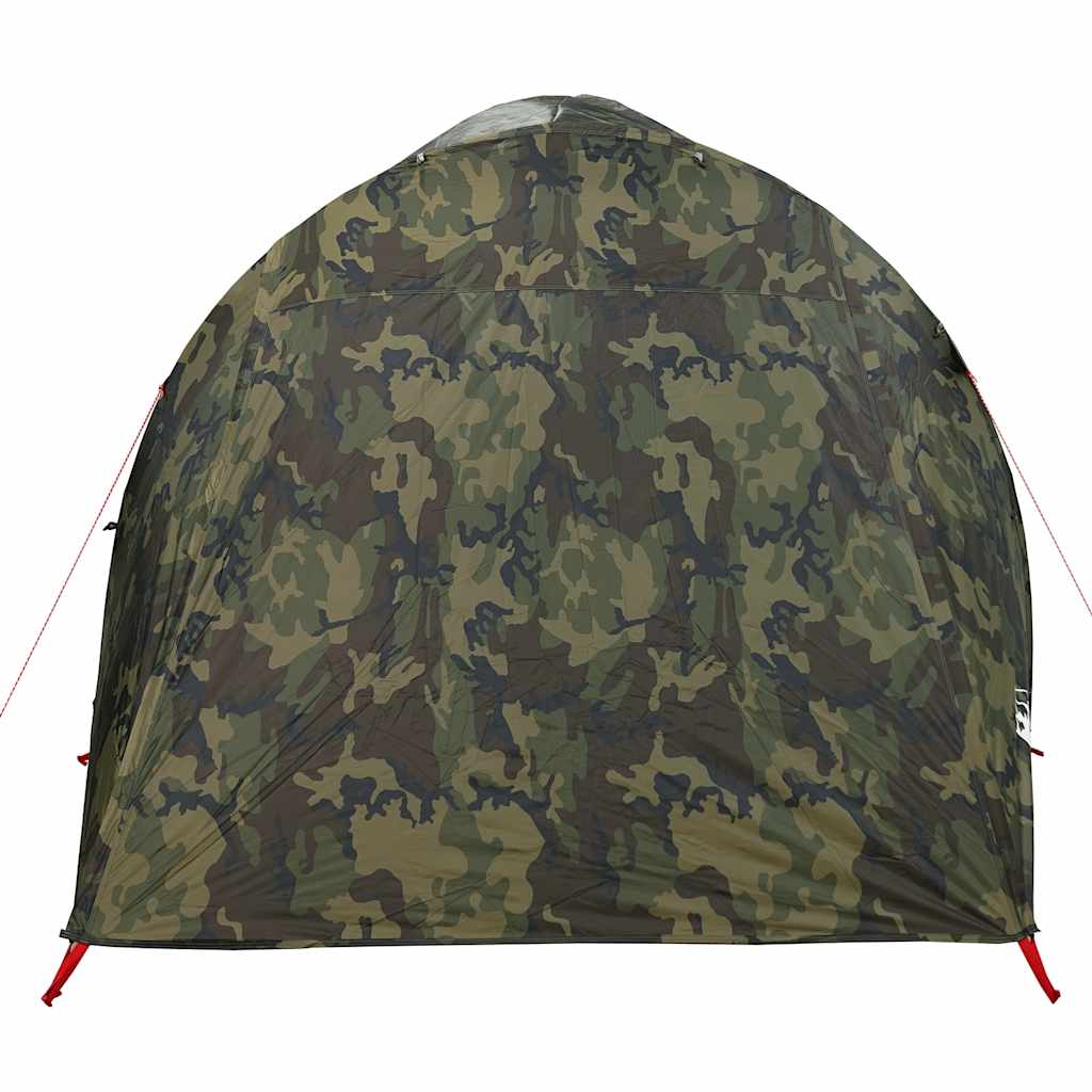 Family Tent Tunnel 6-Person Camouflage Waterproof