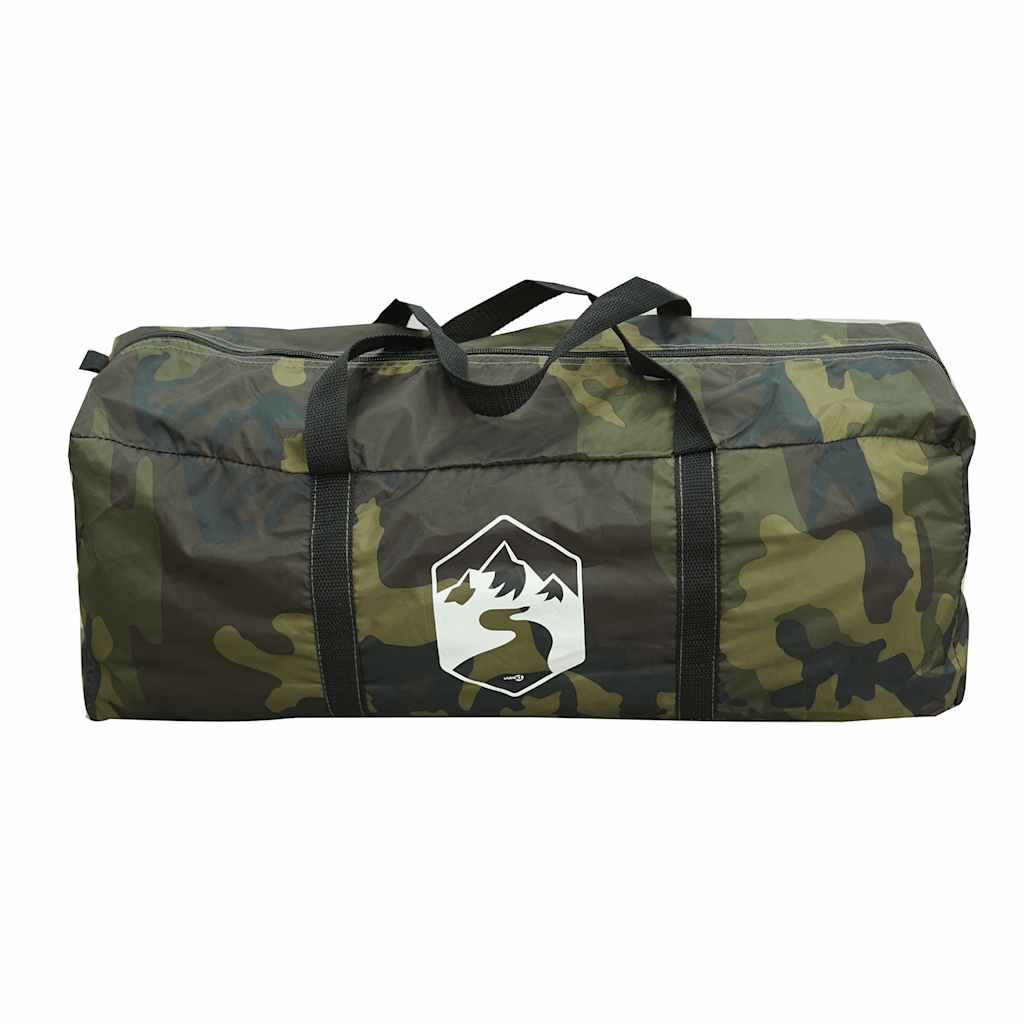 Family Tent Tunnel 6-Person Camouflage Waterproof