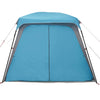 Camping Tent with Porch Dome 5-Person Blue Waterproof
