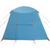 Camping Tent with Porch Dome 5-Person Blue Waterproof