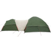 Camping Tent 5-Person Green Waterproof