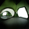 Camping Tent 5-Person Green Waterproof