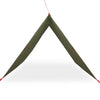 Camping Tarp Olive Green 306x306 cm Waterproof
