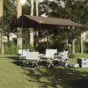 Camping Tarp Brown 306x306 cm Waterproof