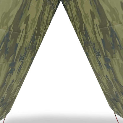 Camping Tarp Camouflage 406x306 cm Waterproof