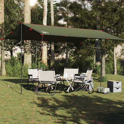 Camping Tarp Olive Green 506x306 cm Waterproof