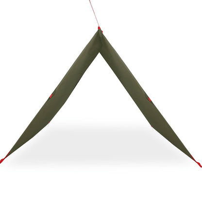 Camping Tarp Olive Green 451x420 cm Waterproof