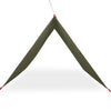 Camping Tarp Olive Green 451x420 cm Waterproof