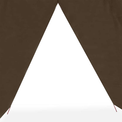 Camping Tarp Brown 451x420 cm Waterproof
