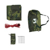 Camping Tarp Camouflage 451x420 cm Waterproof