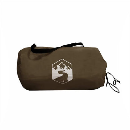 Camping Tarp Brown 462x306x211 cm Waterproof