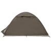 Camping Tent Dome 2-Person Brown Waterproof