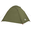 Camping Tent Dome 3-Person Olive Green Waterproof
