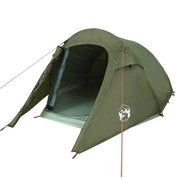 Camping Tent Tunnel 2-Person Olive Green Waterproof