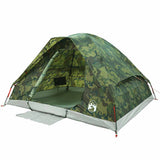 Family Tent Dome 6-Person Camouflage Waterproof